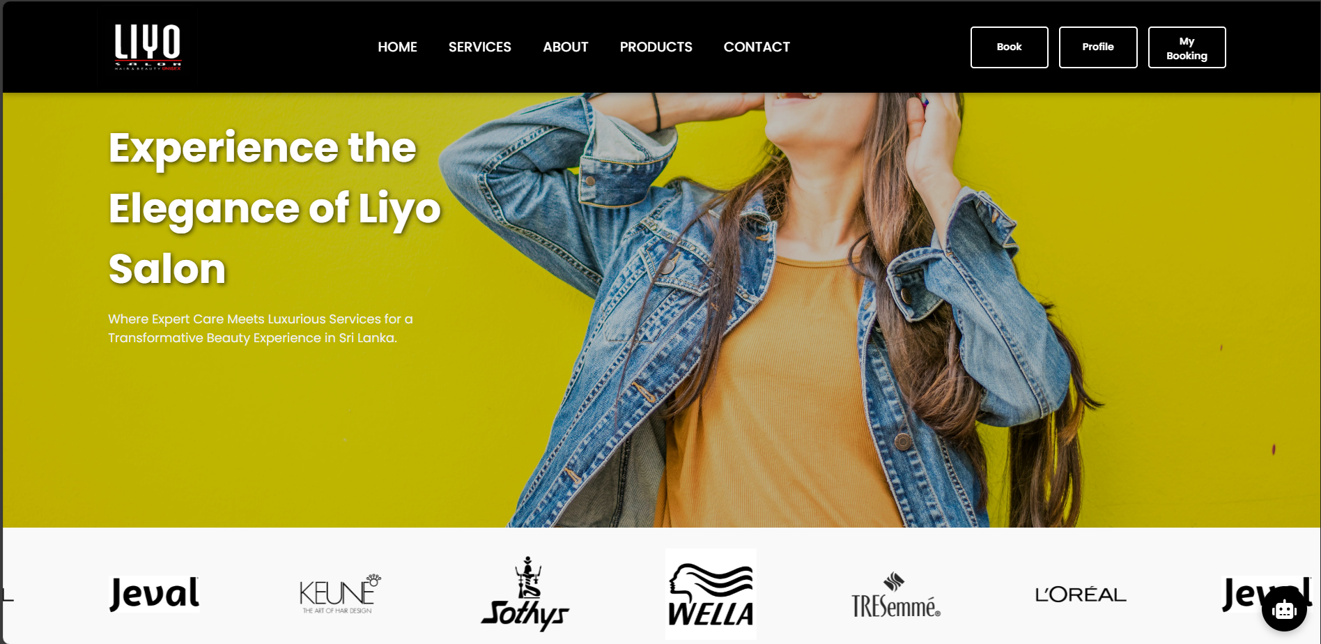 Salon Web Application Project